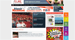 Desktop Screenshot of eure-agricole.fr