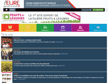 Tablet Screenshot of eure-agricole.fr